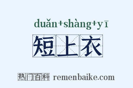 短上衣是什么意思的图片